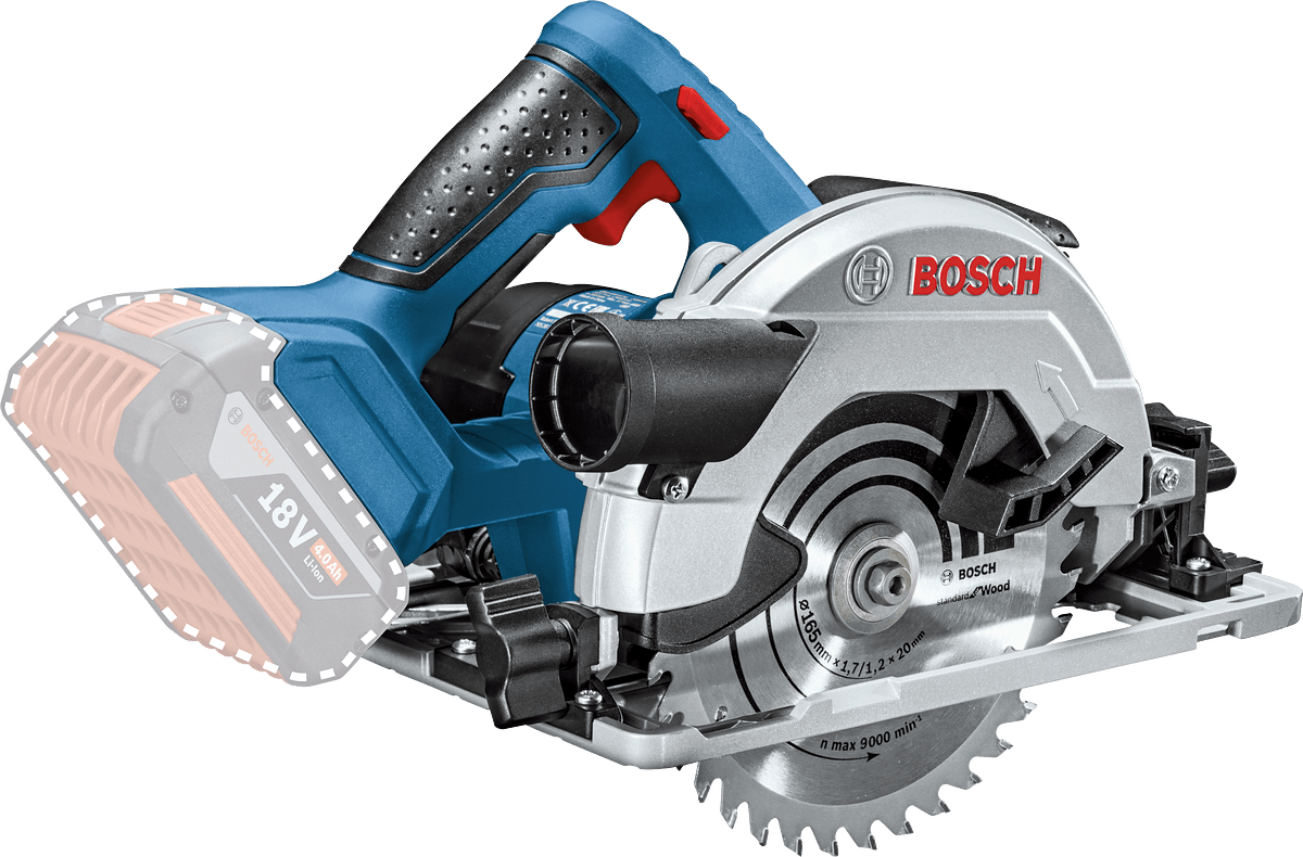 SIERRA INALAMBRICA GKS 18V-57 + BATERÍA 18 V. PROCORE 8.0 AH + CARGADOR GAL 1880 + MALETA DE LONA1