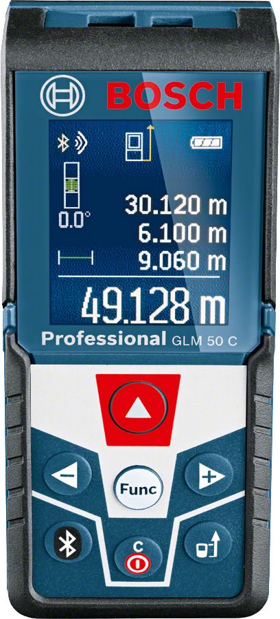 MEDIDOR DE 50 M CON BLUETOOTH BOSCH GLM 50 C1