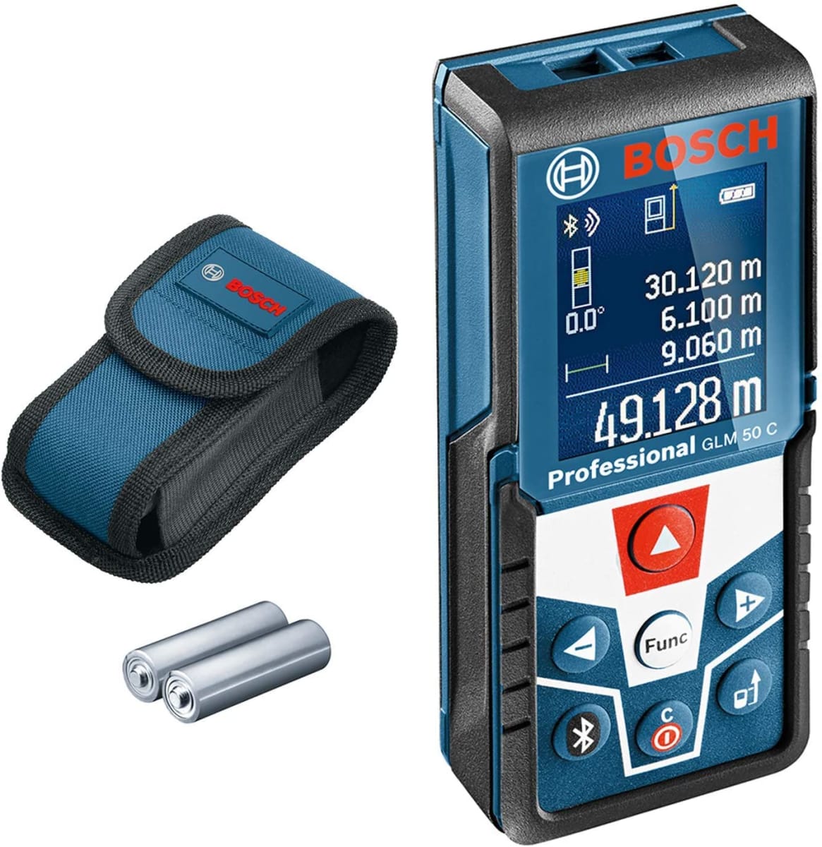 MEDIDOR DE 50 M CON BLUETOOTH BOSCH GLM 50 C3