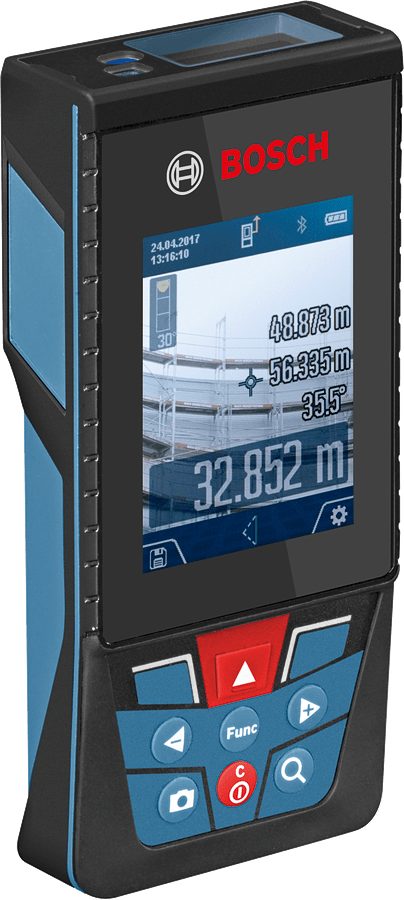 MEDIDOR DE 120 M CON BLUETOOTH BOSCH GLM 120 C2