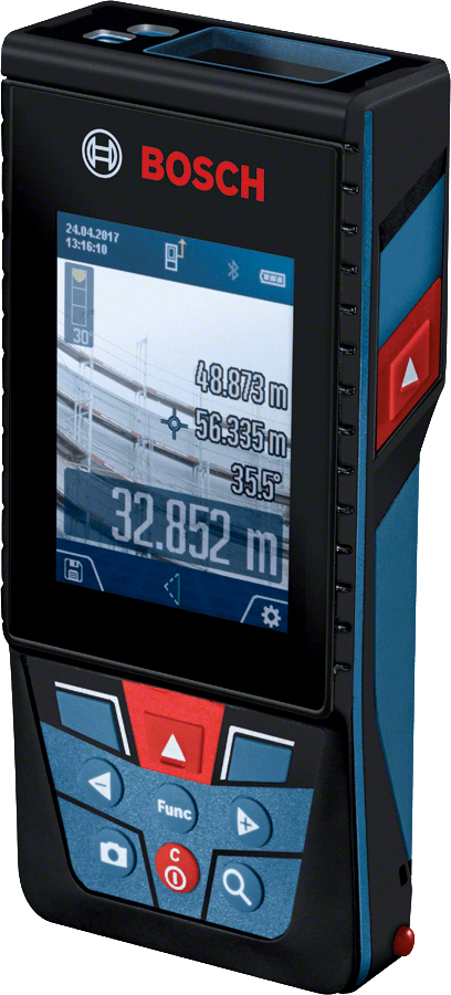 MEDIDOR DE 120 M CON BLUETOOTH BOSCH GLM 120 C1
