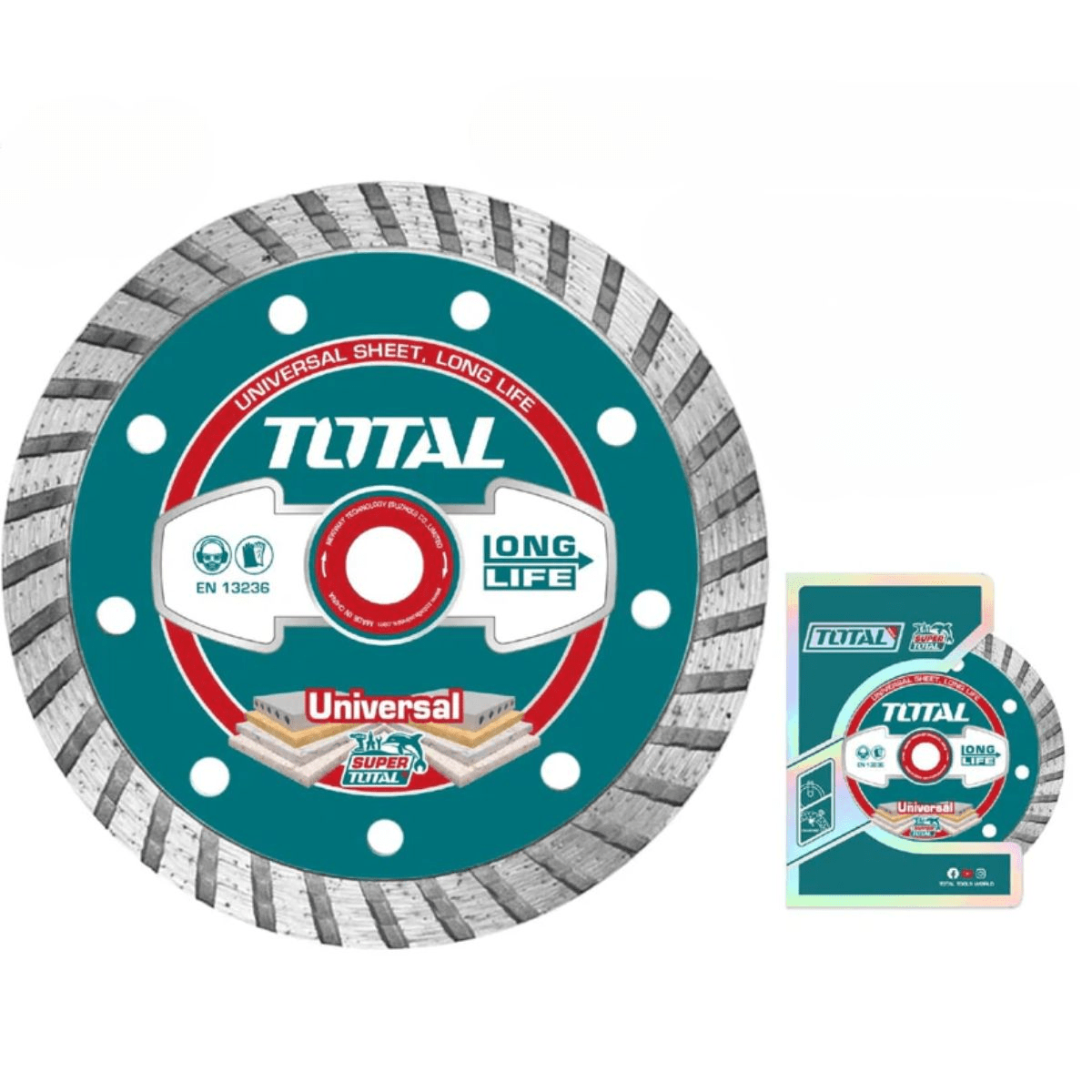 DISCO DIAMANTADO TURBO 180X22.2MM ANCHO: 10MM HUMEDO/SECO - TAC21318031