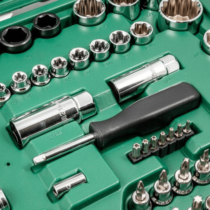 Juego de herramientas maestras de 150 piezas ST09510L - SATA4