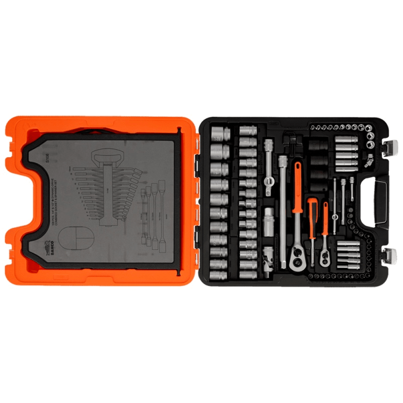 SET DADOS HEXAGONALES Y ACCESORIOS MM ENC 1/4