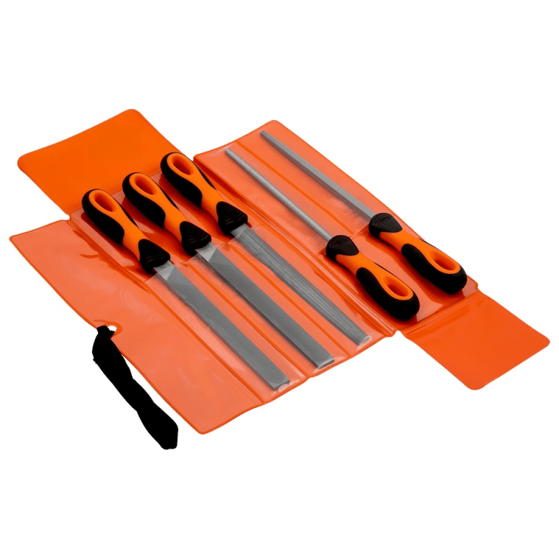 Juego de Limas 200mm 5 Piezas Bahco / 1-478-08-1-21