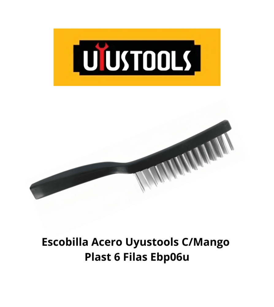 Escobilla de Acero Uyustools - EBP06U1