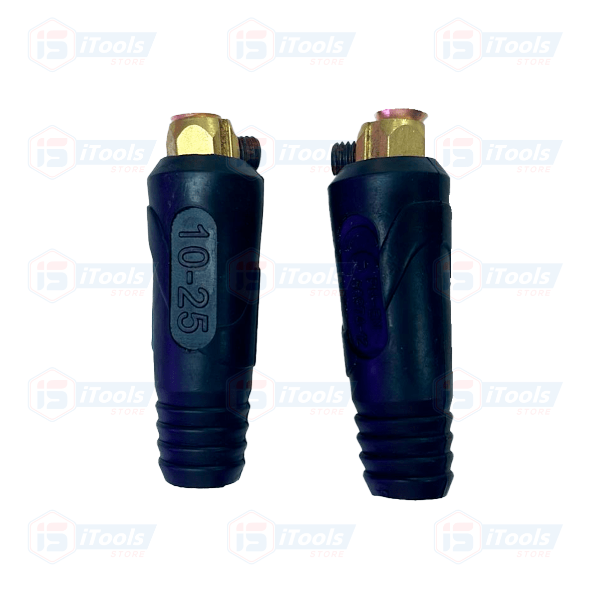 CONECTOR PARA MAQUINA DE SOLDAR MACHO 10-25 CHICO 3/8