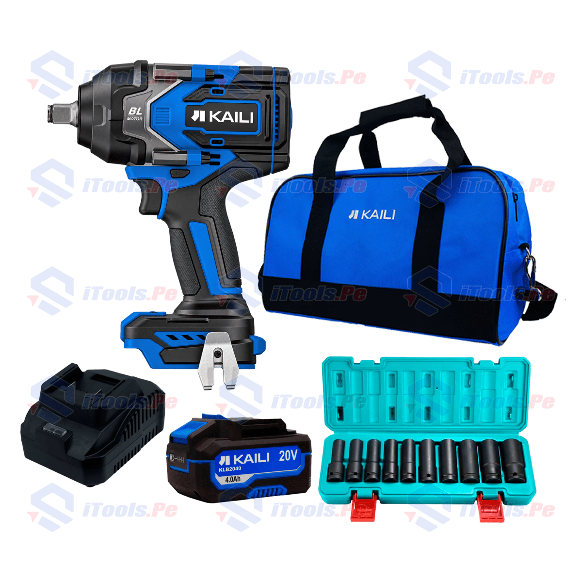 KIT LLAVE DE IMPACTO 1/2
