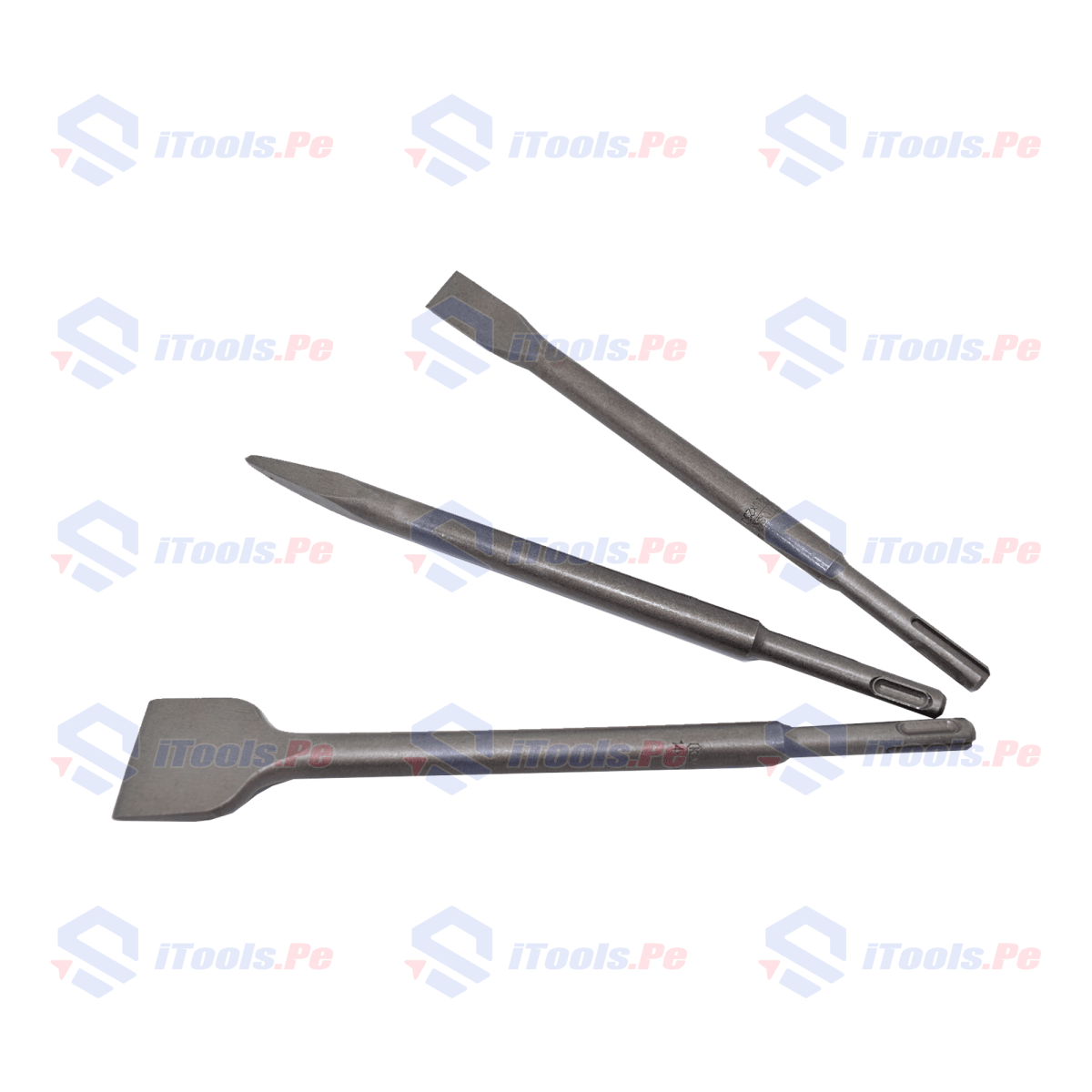 JGO DE CINCELES SDS-PLUS 3 PZAS (PUNTA,PLANO Y TIPO PALA) KAMASA KM-22762