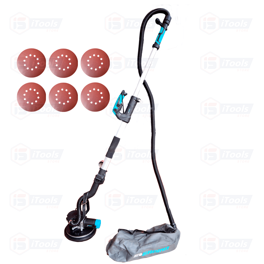 LIJADORA TELESCÓPICA DE PARED BRUSHILESS 1400W/ SAIYAN - F7238B1
