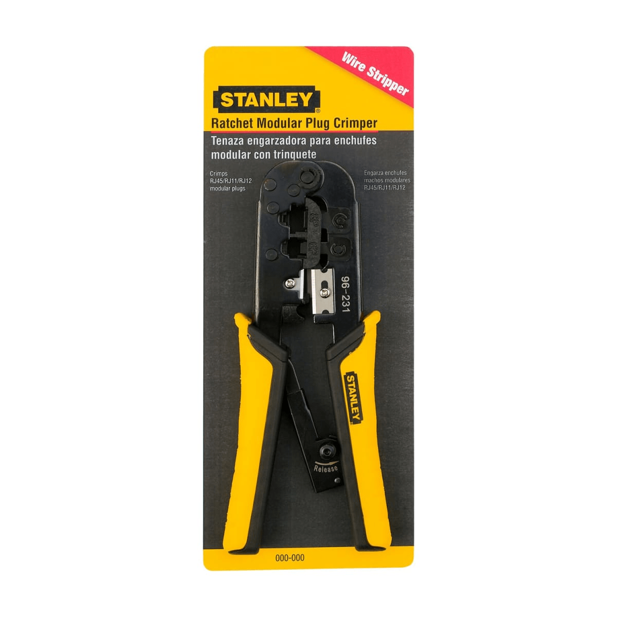 PELACABLE 3 EN 1 RJ45 - RJ11 STANLEY 96-2252