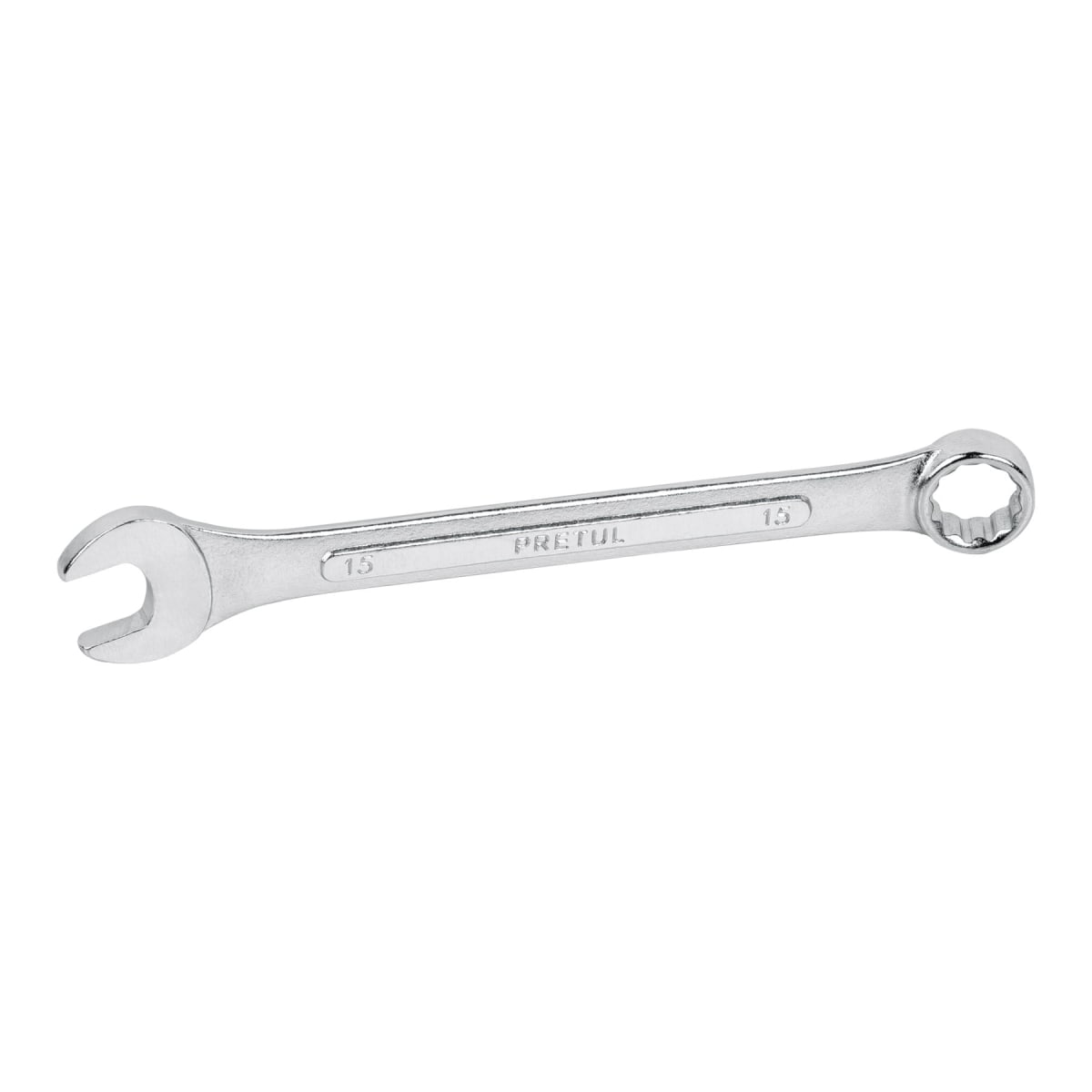 LLAVE COMBINADA 15mm X 190mm DE LARGO   PRETUL / LL-2015MP1