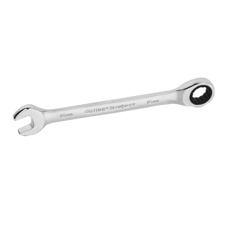 Llave Mixta Milimétrica 16 x 202mm con Ratchet Truper 136211