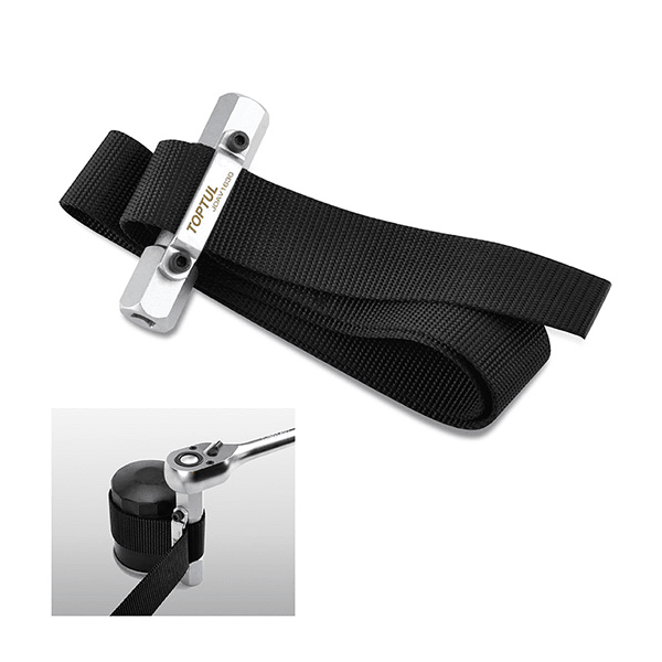 LLAVE PARA FILTRO DE ACEITE CON CORREA DE NYLON 12