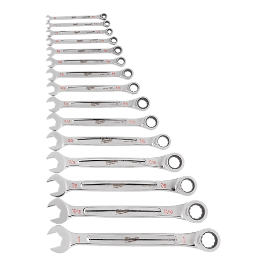 Juego de llaves combinadas de trinquete 15 pzs/ 48-22-94162