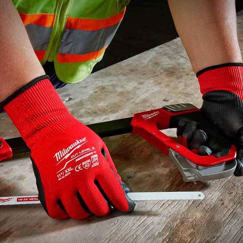 GUANTES DE NITRILO NIVEL 3 MILWAUKEE / 48-22-89323