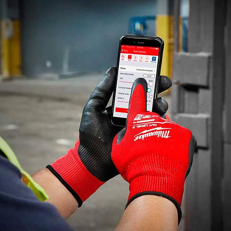 GUANTES DE NITRILO NIVEL 3 MILWAUKEE / 48-22-89322