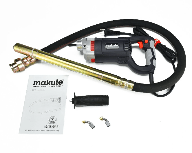 Vibrador de concreto 960W incluye 2 mangueras 1.5mt y 3mt Makute2