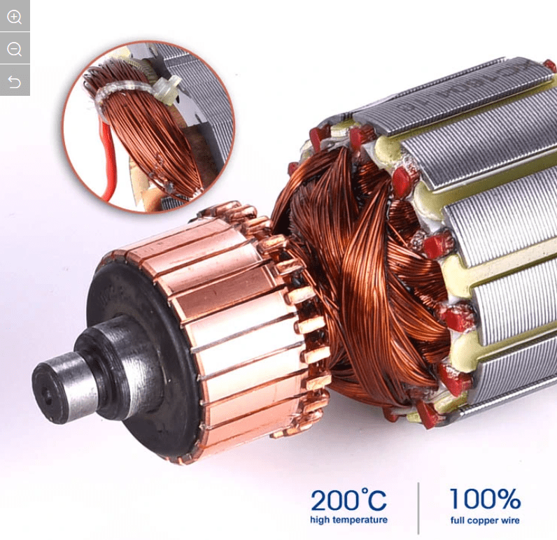 Vibrador de concreto 960W incluye 2 mangueras 1.5mt y 3mt Makute4