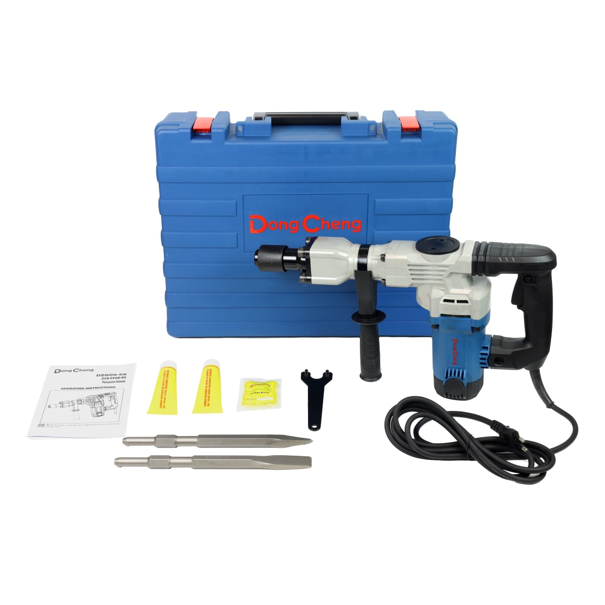 DEMOLEDOR HEXAGONAL 6kg 1400w 16,8j ANTIVIBRACION DONGCHENG3