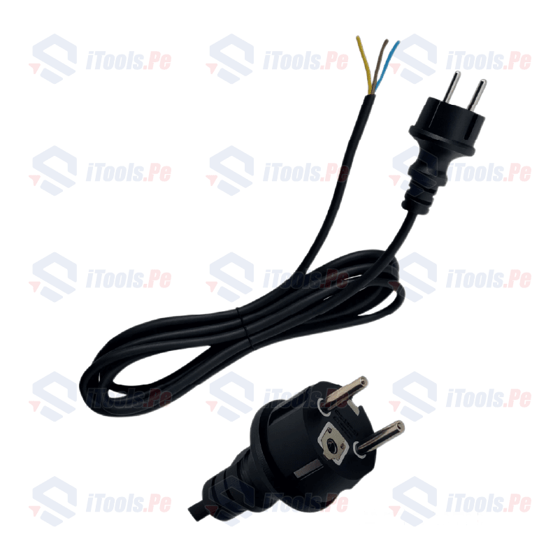 CABLE DE PODER 3 LINEAS 16A 250V 3M MAKUTE / ZK03-F1