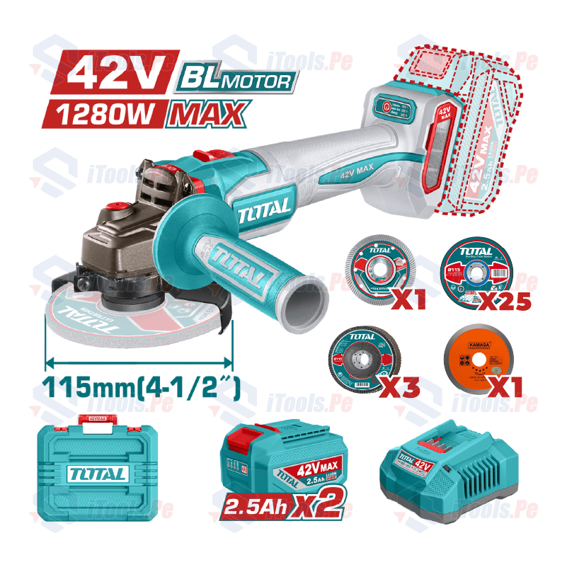 KIT AMOLADORA 4 1/2