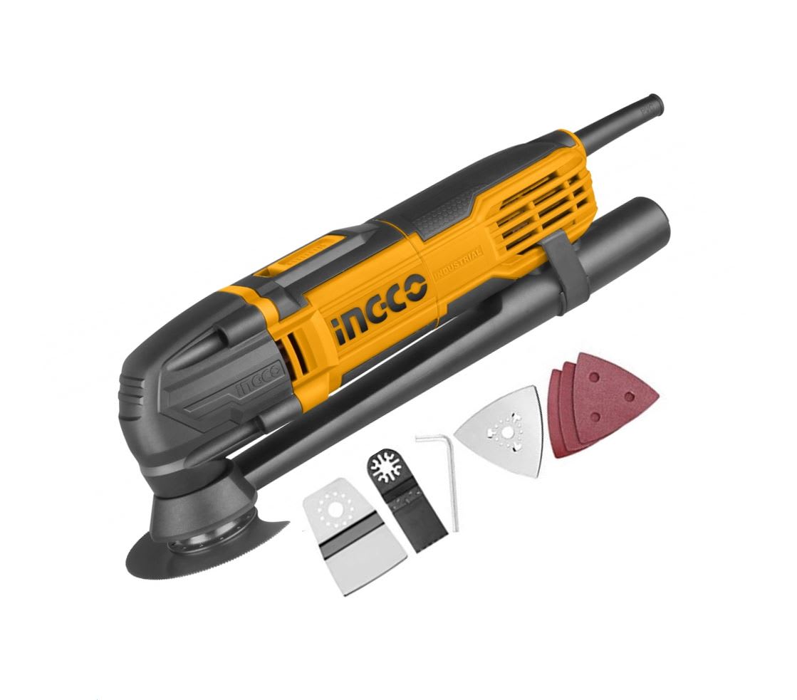 HERRAMIENTA MULTIFUNCION 300W MF3008 RENOVATOR + ACCESORIOS INGCO1
