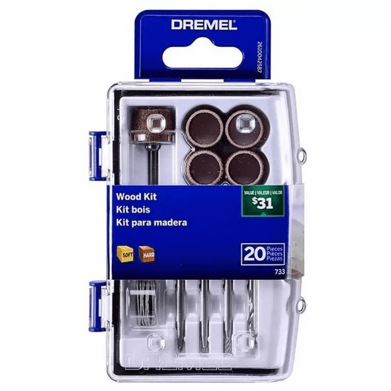 Micro Kit Dremel 733 Set Accesorios Madera1