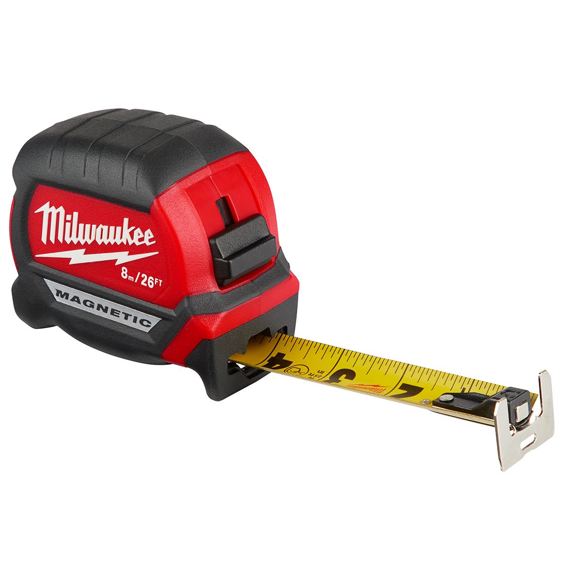 CINTA METRICA MAGNETICA MILWAUKEE 8MT 26PIES X 1