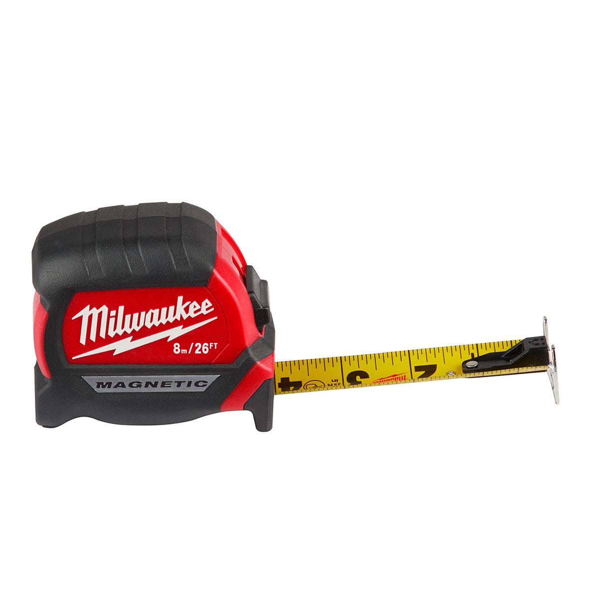 CINTA METRICA MAGNETICA MILWAUKEE 8MT 26PIES X 1
