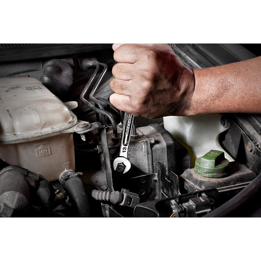 JUEGO DE LLAVES COMBINADAS MILWAUKEE DE 15 PIEZAS - MÉTRICAS 48-22-95154