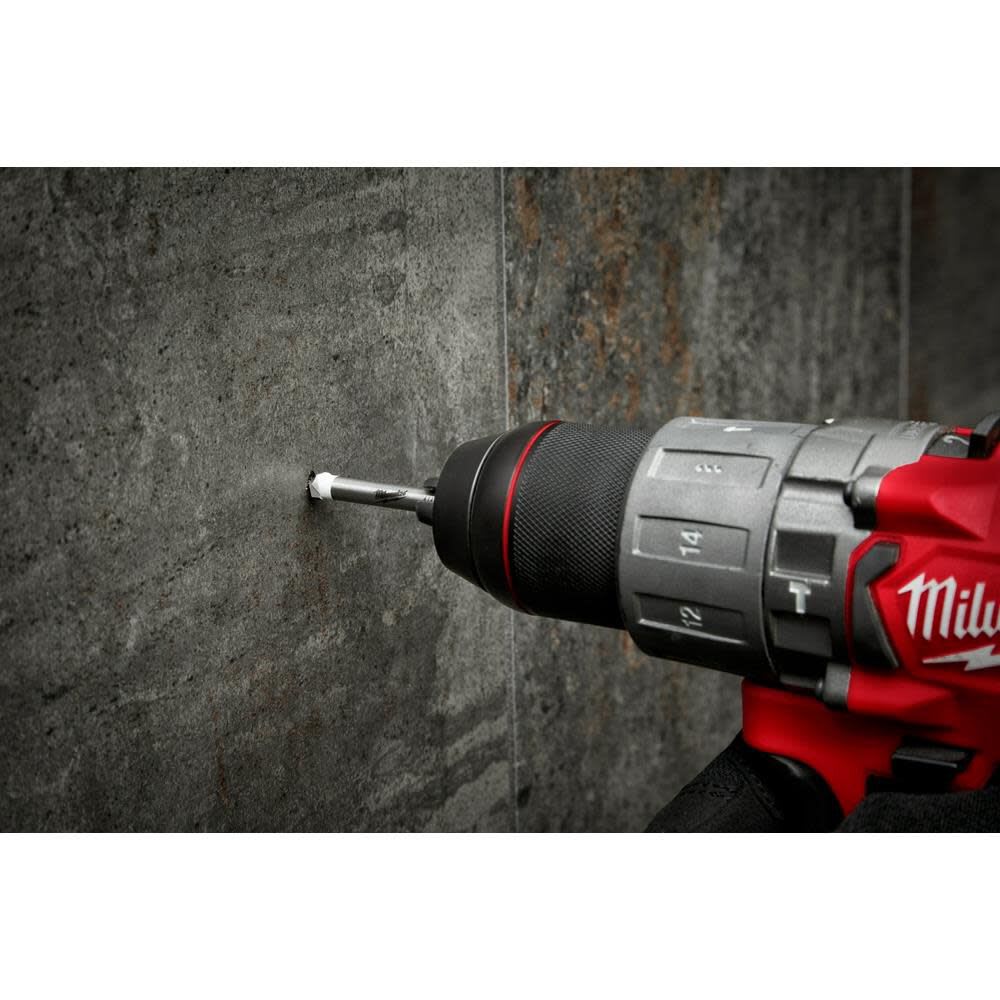4 PIEZAS JUEGO DE BROCAS PARA AZULEJOS Y PIEDRA NATURAL MILWAUKEE2