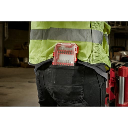 MILWAUKEE SHOCKWAVE JUEGOS DE BROCA Y ACCIONAMIENTO DE IMPACTO 75PCS 48-32-40981