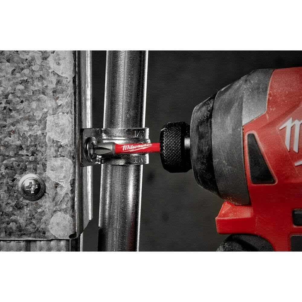 MILWAUKEE JUEGO DE PUNTAS DE INSERCIÓN HEXAGONALES MÉTRICAS DE IMPACTO SHOCKWAVE DE 1 PULG., 8 PIEZAS2
