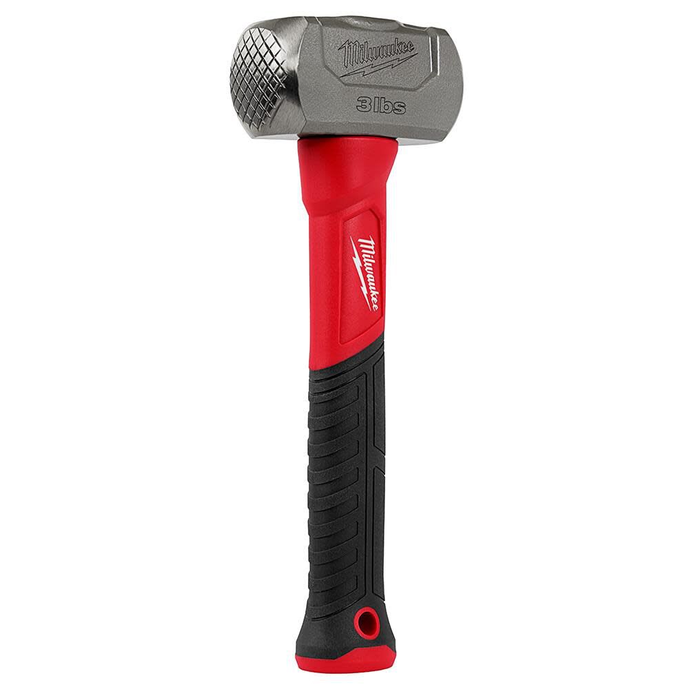MARTILLO PERFORADOR DE FIBRA DE VIDRIO DE 3 LIBRAS MILWAUKEE / 48-22-93103
