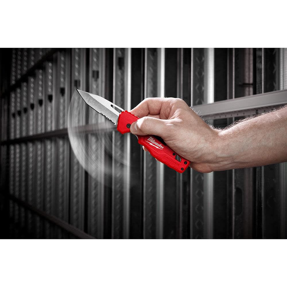 CUCHILLA PLEGABLE 5 EN 1 FASTBACK MILWAUKEE6