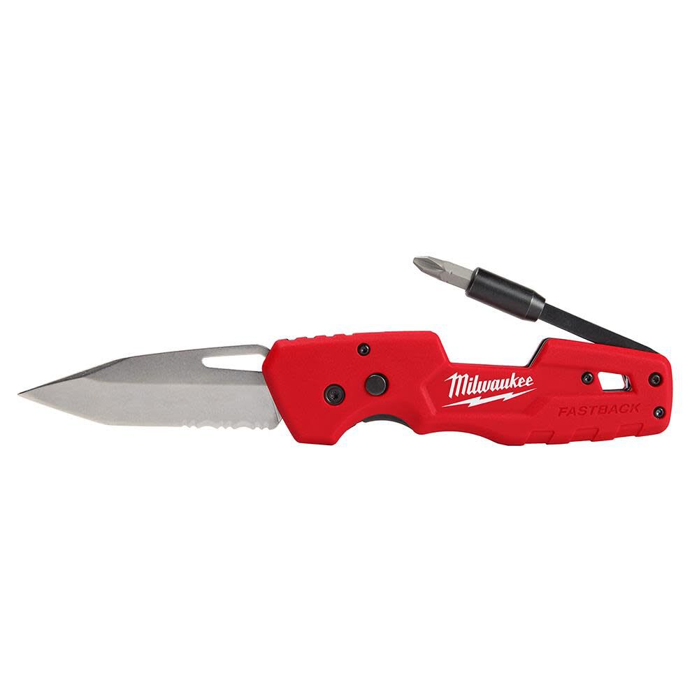 CUCHILLA PLEGABLE 5 EN 1 FASTBACK MILWAUKEE9