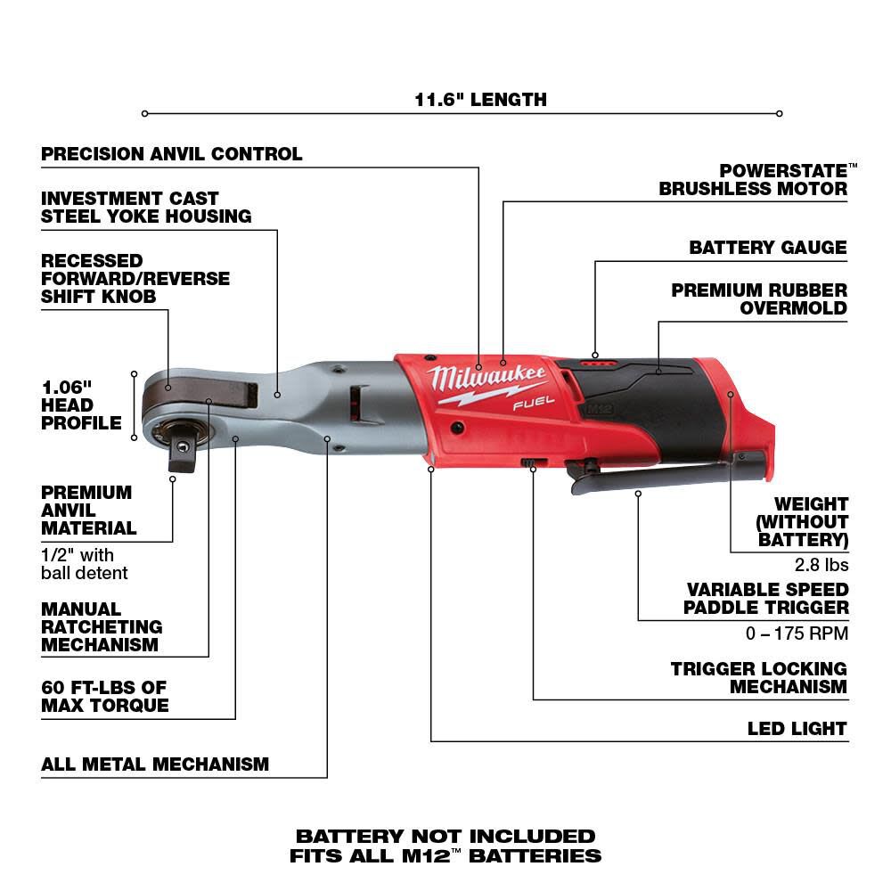 LLAVE RATCHET 1/2