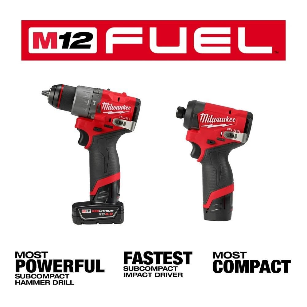 KIT COMBINADO INALAMBRICO M12 FUEL ULTIMA GENERACION MILWAUKEE / 3497-225