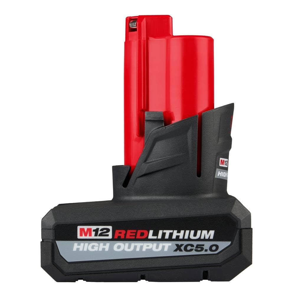 BATERÍA M12 REDLITHIUM ALTO SALIDA 5.0AH MILWAUKEE 48-11-245010