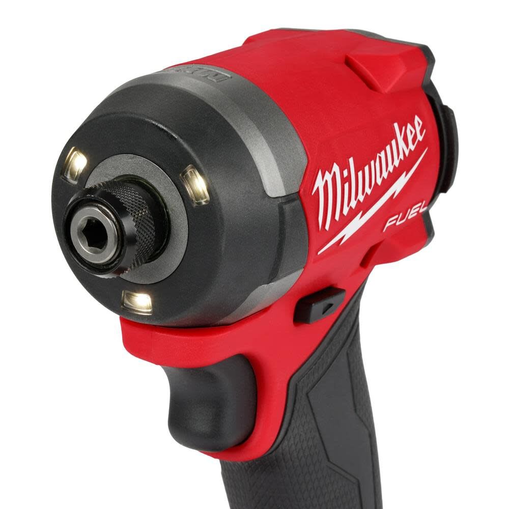 Kit de destornillador de impacto hexagonal Milwaukee M18 FUEL de 1/4