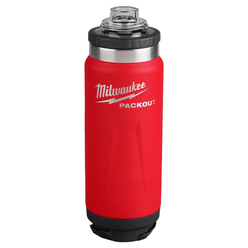 Milwaukee PACKOUT Botella aislada de 24 oz con tapa Chug6
