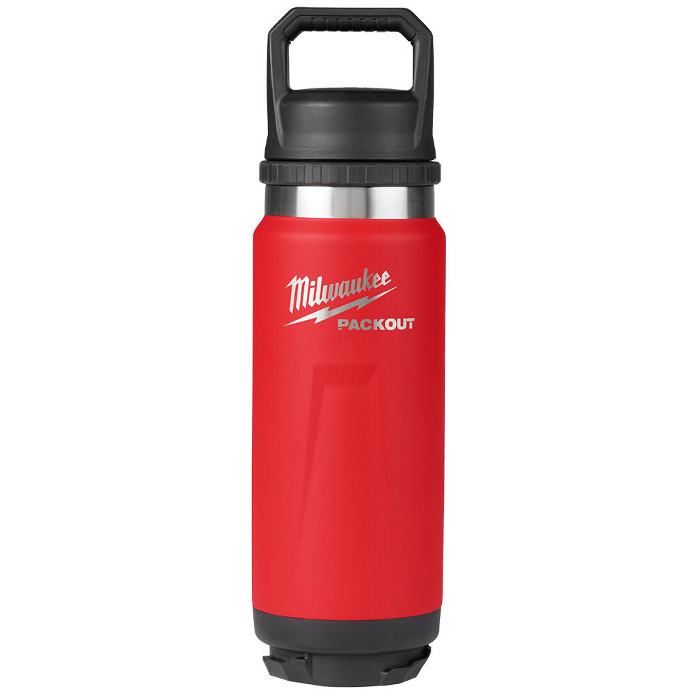 Milwaukee PACKOUT Botella aislada de 24 oz con tapa Chug9