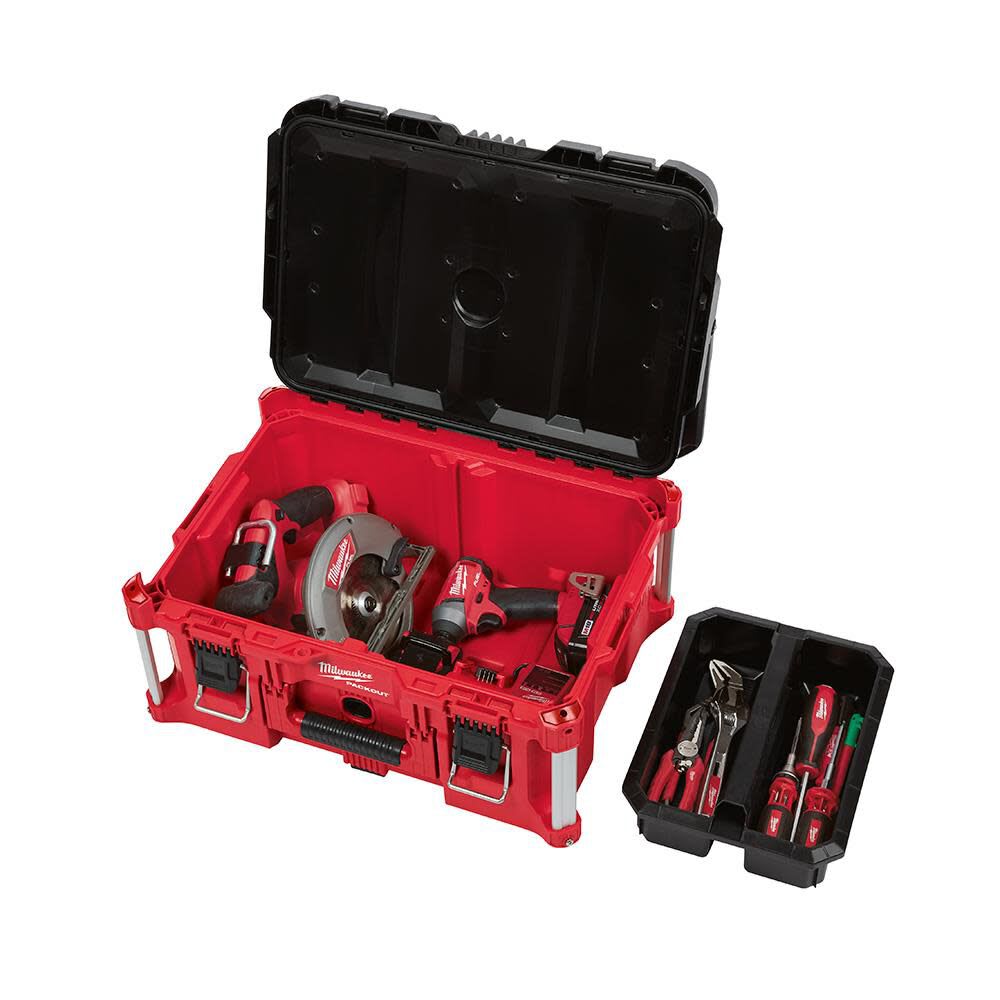 Milwaukee PACKOUT Caja de herramientas grande1
