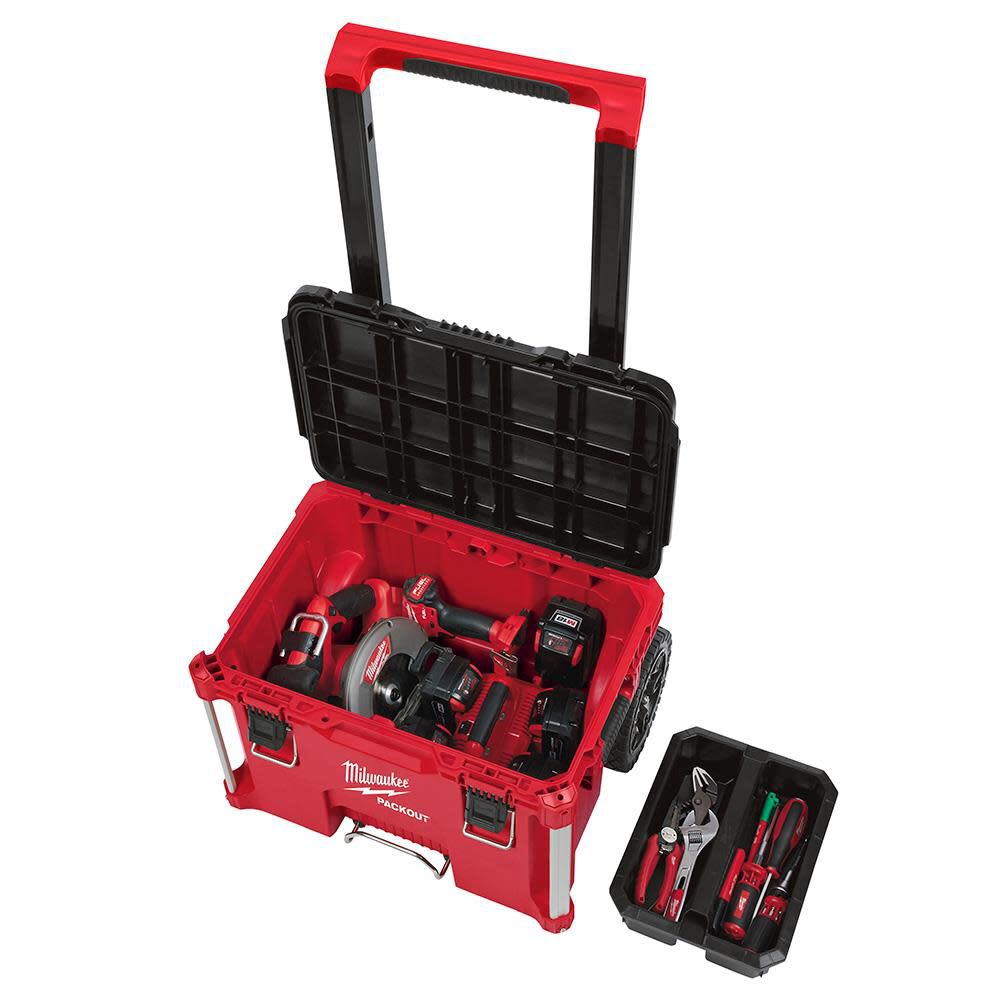 Caja de herramientas con ruedas PACKOUT de Milwaukee1