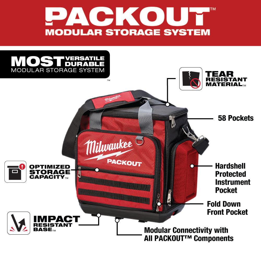 Bolsa técnica Milwaukee PACKOUT4
