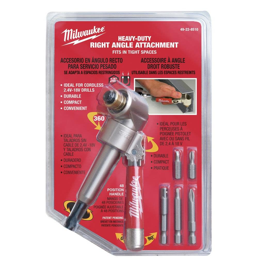MILWAUKEE 49-22-8510 - KIT DE SUJECIÓN DE TALADRO, ÁNGULO DERECHO5