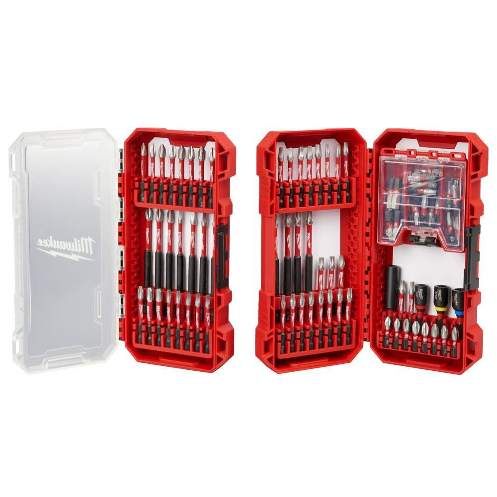 Juego de puntas de destornillador de impacto Milwaukee SHOCKWAVE de 100 piezas11