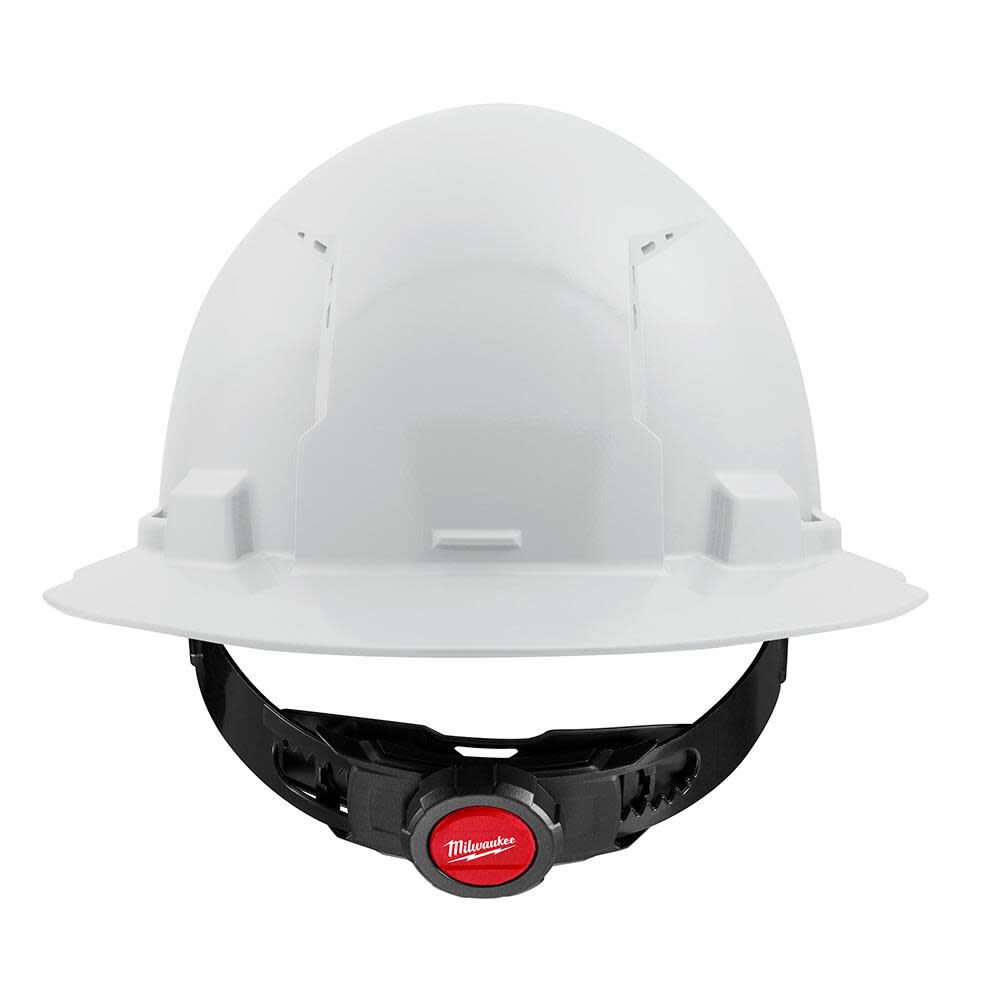 CASCO MILWAUKEE ALA ANCHA BLANCO CON SUSPENCION TIPO 1 CLASE C 48-73-12017