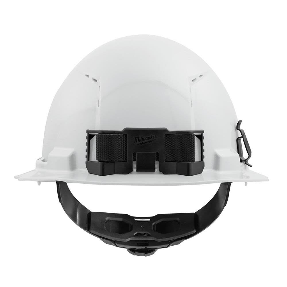 CASCO MILWAUKEE ALA ANCHA BLANCO CON SUSPENCION TIPO 1 CLASE C 48-73-12015